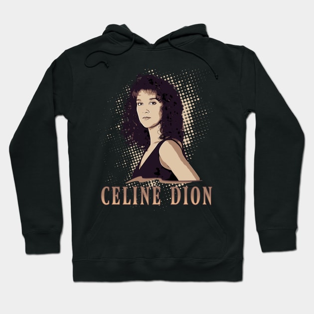 celine dion // 80s music Hoodie by Degiab